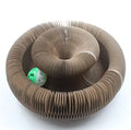 Transformable Corrugated Cat Scratch Board – Durable, No-Shedding Wear-Resistant Cardboard Toy